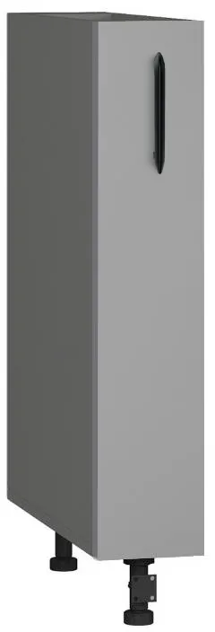 Кухонный шкаф модульной системы BlanKit D15C Graphite+GreyQuartz.M306 M