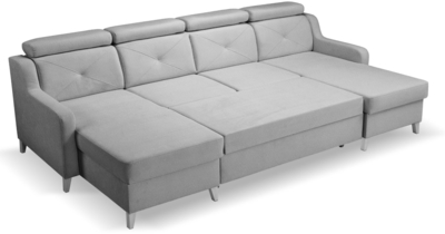 Stūra dīvāns U veida Marbella XL