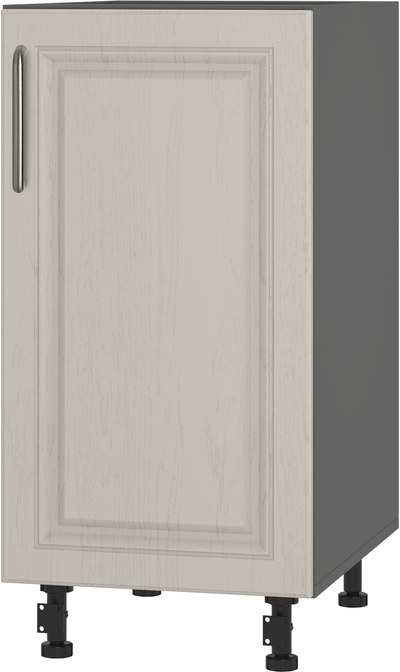 Кухонный шкаф модульной системы BlanKit D40 Graphite+GreyLight.F338 U4