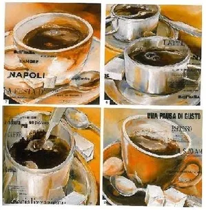 36-2204, kaffemotiver Glezna / bilde