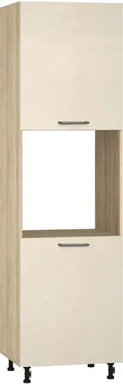 BlanKit D60C.h214.2D Sonoma+BrushCreamy.M273 U4 Skapis