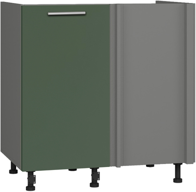 Skapis BlanKit D80NK Graphite+GreenSmoky.M356 R128