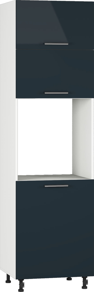 Кухонный шкаф модульной системы BlanKit D60C.h214 White+Storm.G293