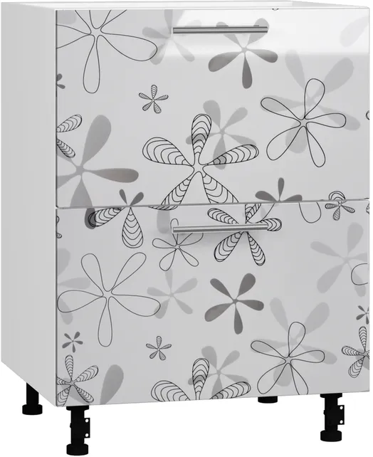 BlanKit D60.s2 White+Flower.G432