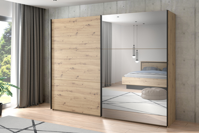 Шкаф для одежды с вешалкой Trondheim TDHS1211