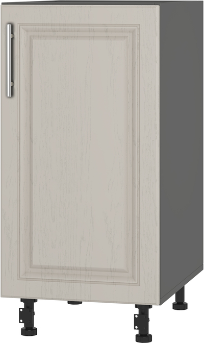 Skapis BlanKit D40 Graphite+GreyLight.F338 R128