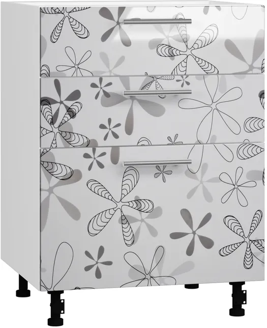 BlanKit D60.s3 White+Flower.G432