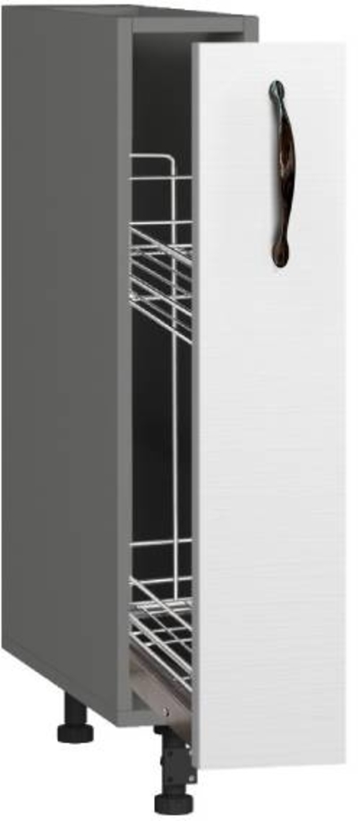 Skapis BlanKit D15C Graphite+OakWhite.266 M2