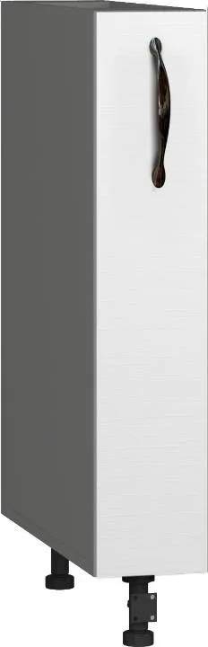 Köögikapp BlanKit D15C Graphite+OakWhite.266 M2