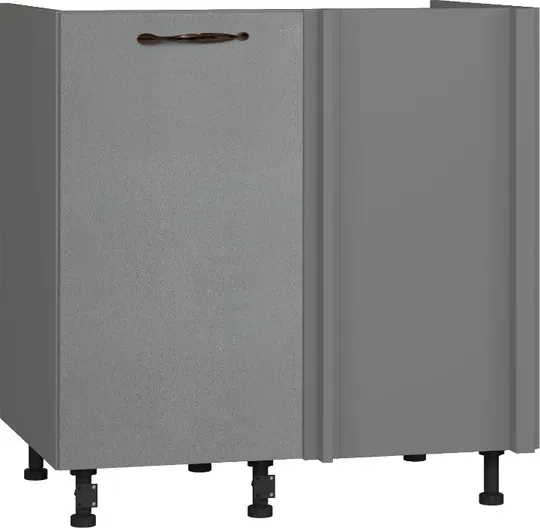 BlanKit D80NK Graphite+Concrete gray.352 M2 Skapis