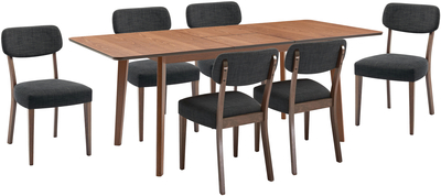 Стол обеденный со стульями Lavender 6810BBH/ 6 Prato 3836