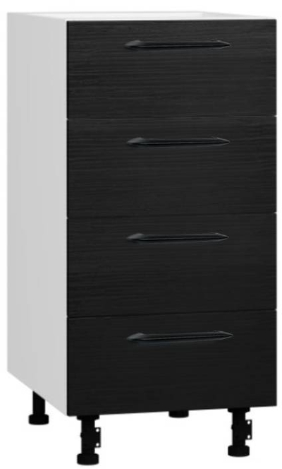 BlanKit D40.s4 White+OakBlack.381 M