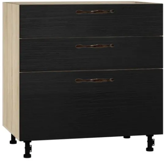 BlanKit D80.s3 Sonoma+OakBlack.381 M2