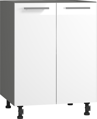 Кухонный шкаф модульной системы BlanKit D60 Graphite+White.G382