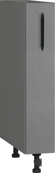 Кухонный шкаф модульной системы BlanKit D15C Graphite+Concrete gray.352 M