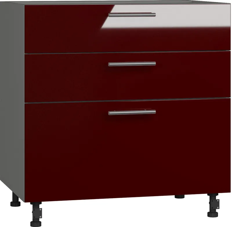 BlanKit D80.s3 Graphite+Bordo.G410