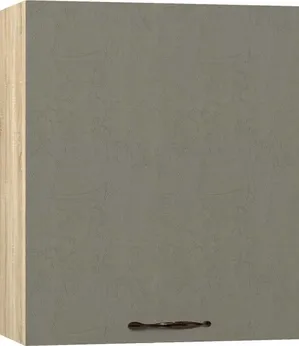 Skapis BlanKit G60.1.D Sonoma+Cement Gothic.M389 M2