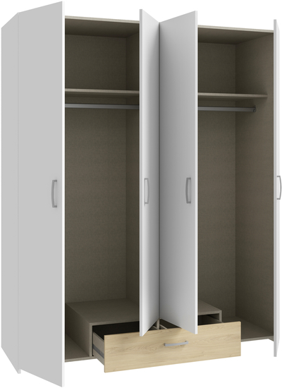 Шкаф для одежды с вешалкой Econobox ECBS842