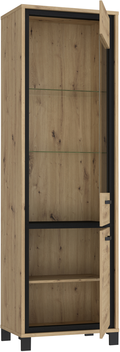 Витрина / полка со стеклом Trondheim TDHV712