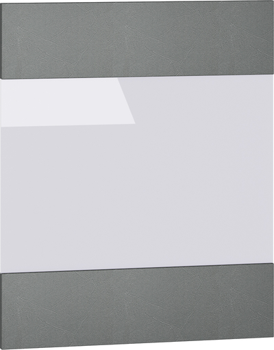 Фасад кухонного шкафа / ручка BlanKit F60W Concrete gray.352
