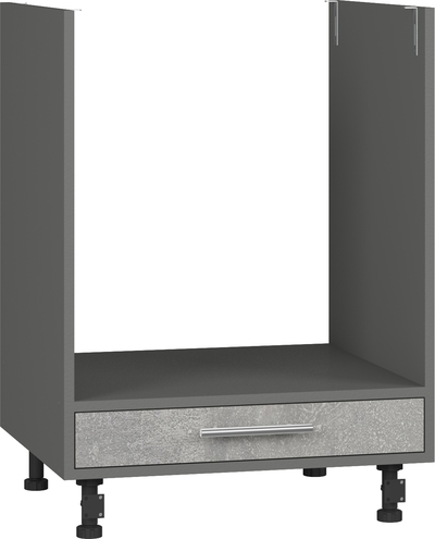 Кухонный шкаф модульной системы BlanKit D60C Graphite+ Industrial SG