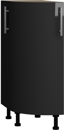 Кухонный шкаф модульной системы BlanKit D30R Sonoma+Graphite.G399