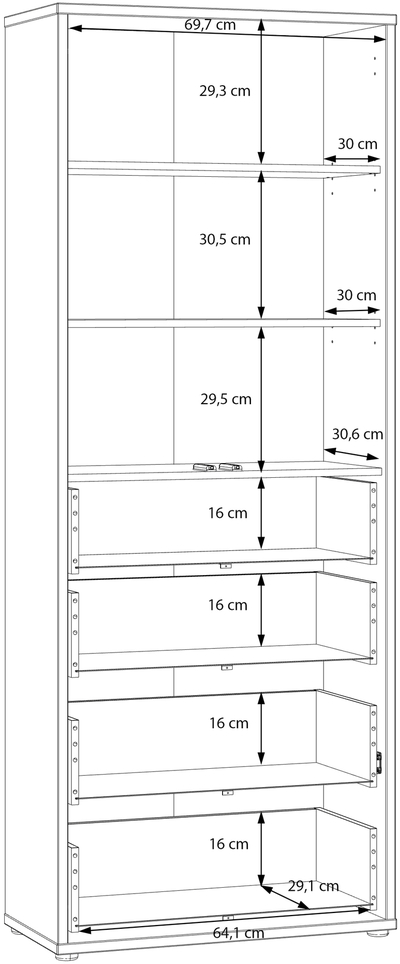 Riiul / Kapp Alice Springs ACSS824