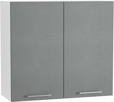 Köögikapp BlanKit G80 White+Concrete gray.352