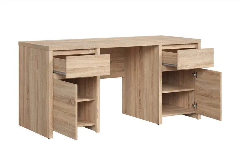Arvutilaud / kirjutuslaud Kaspian BIU2D2S/160