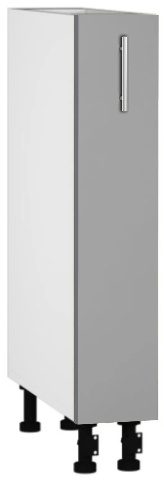 Кухонный шкаф модульной системы BlanKit D15C White+GreyQuartz.M306 R128