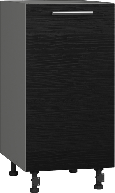 Кухонный шкаф модульной системы BlanKit D40 Graphite+OakBlack.381