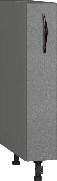 Кухонный шкаф модульной системы BlanKit D15C Graphite+Concrete gray.352 M2
