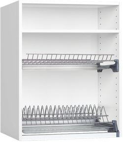 Кухонный шкаф модульной системы BlanKit G80.D White+Graphite.M702