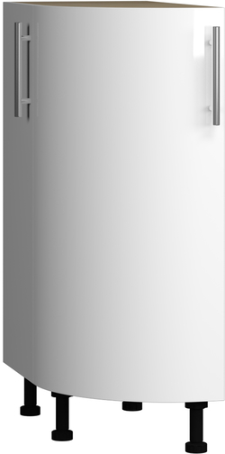 Köögikapp BlanKit D30R Sonoma+White.G382