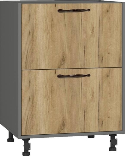 BlanKit D60.Ts2 Graphite+OakKraftGold.MК003 M2