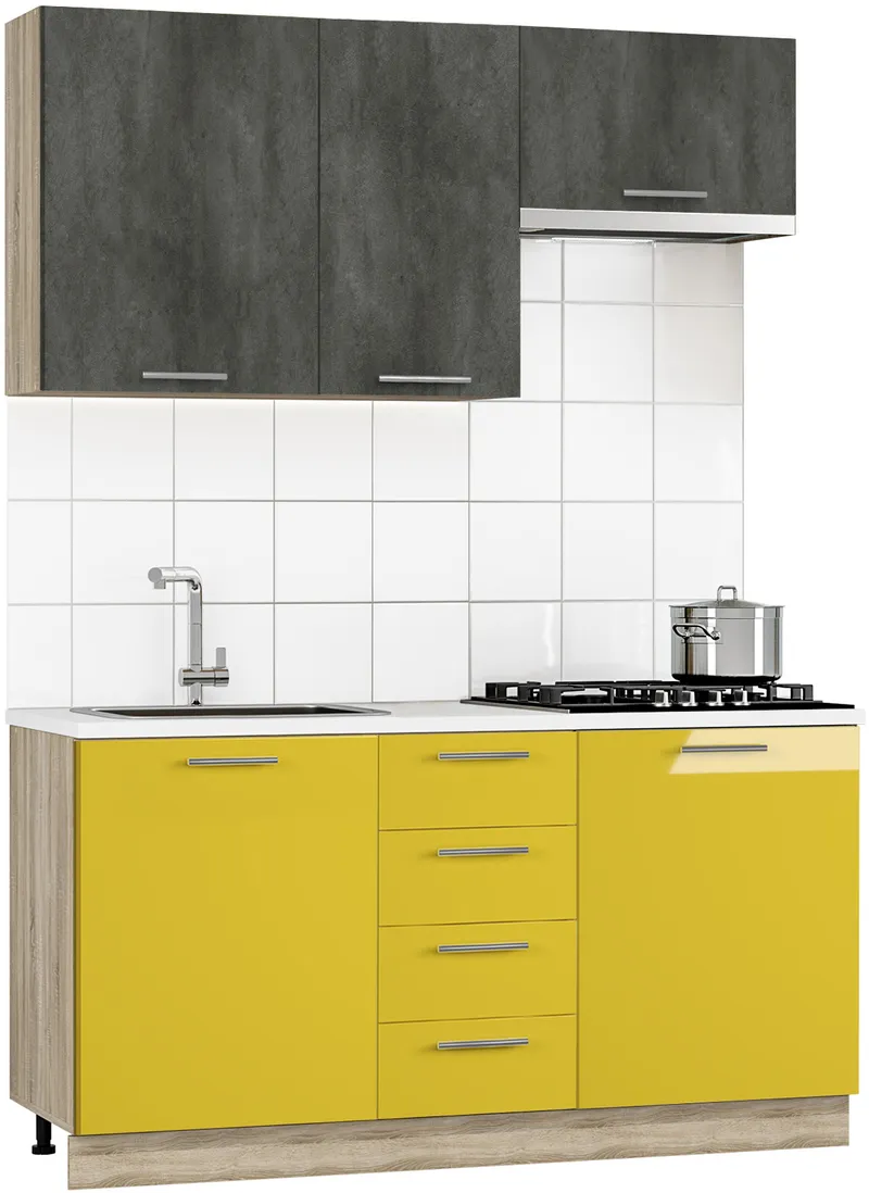 BlanKit 160 CementDark.M361/Yellow.G371