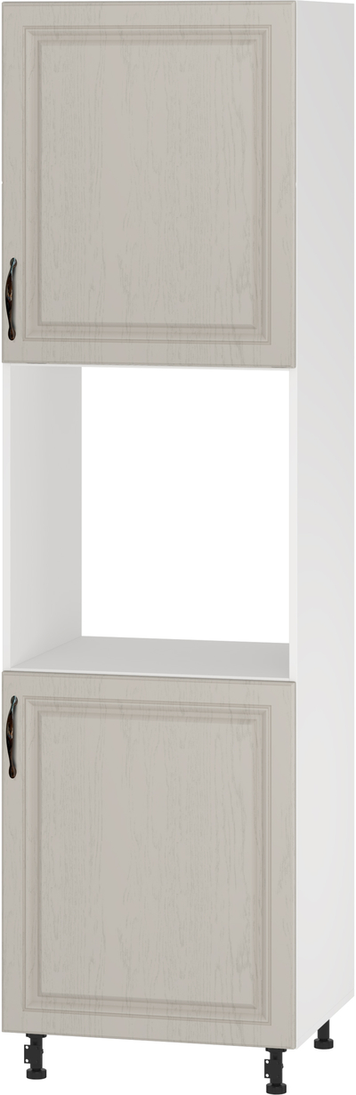 Skapis BlanKit D60C.h214.2D White+GreyLight.F338 M2