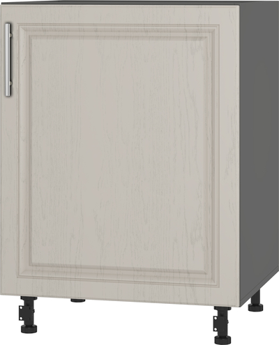 Skapis BlanKit D60.1 Graphite+GreyLight.F338 R128