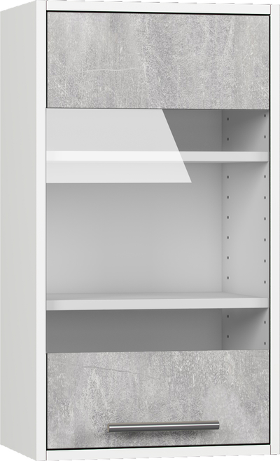 Кухонный шкаф модульной системы BlanKit G40W White+Industrial SG
