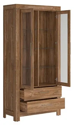 Витрина / полка со стеклом Gent REG2W2S/20/10