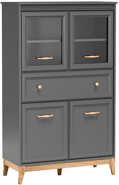 Plaukts ar stiklu / vitrīna Terra TA-5