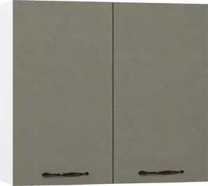 Кухонный шкаф модульной системы BlanKit G80.D White+Cement Gothic.M389 M2