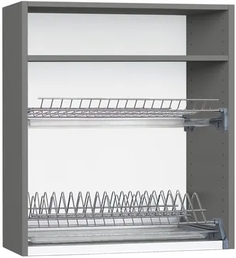 Кухонный шкаф модульной системы BlanKit G80.D Graphite+Cement Gothic.M389 M2