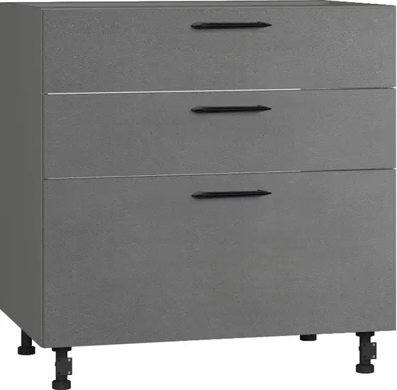 BlanKit D80.s3 Graphite+Concrete gray.352 M Skapis