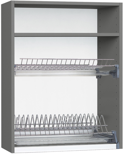 Skapis BlanKit G60.1.D Graphite+Industrial SG M