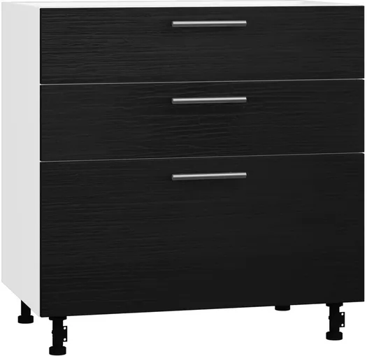 BlanKit D80.Ts3 White+OakBlack.381