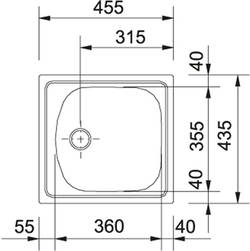 Valamu FRANKE ETN 610/1010009909