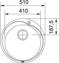 Izlietne FRANKE RON 610-41/1010000561