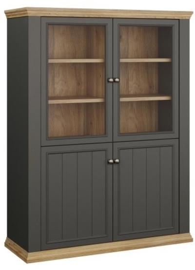 Plaukts ar stiklu / vitrīna Pontypool PNTV512