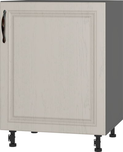 Skapis BlanKit D60.1 Graphite+GreyLight.F338 M2